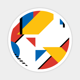 Bauhaus geometric #7 Magnet